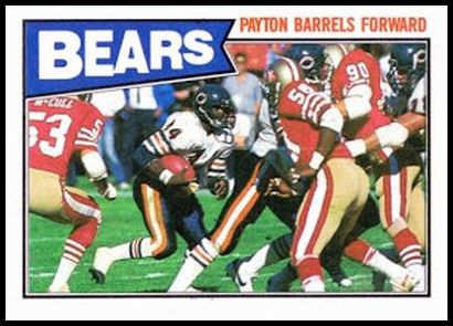 43 Bears TL Walter Payton